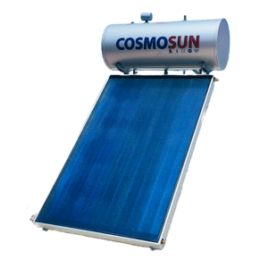 ΘΕΡΜΟΣ/ΚΟ ΣΥΣΤΗΜΑ COSMOSUN 150Λ HYDRO GLASS ΜΕ 1 ΣΥΛΛ.ENERGY+EVO 2,5Τ.Μ ΕΠΙΠΕΔΗΣ ΣΤΕΓΗΣ