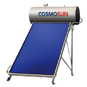 ΘΕΡΜΟΣ/ΚΟ ΣΥΣΤΗΜΑ COSMOSUN 150Λ HYDRO GLASS ΑΝΤΛ.ΘΕΡΜ. ΜΕ 1 ΣΥΛΛ.ENERGY+EVO 2,0Τ.Μ ΕΠΙΠΕΔΗΣ ΣΤΕΓΗΣ