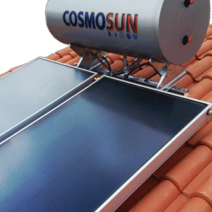 ΘΕΡΜΟΣ/ΚΟ ΣΥΣΤΗΜΑ COSMOSUN 150Λ HYDRO GLASS ΑΝΤΛ.ΘΕΡΜ. ΜΕ 2 ΣΥΛΛ.ENERGY+EVO 1,5Τ.Μ ΚΕΚΛΙΜΕΝΗΣ ΣΤΕΓΗΣ